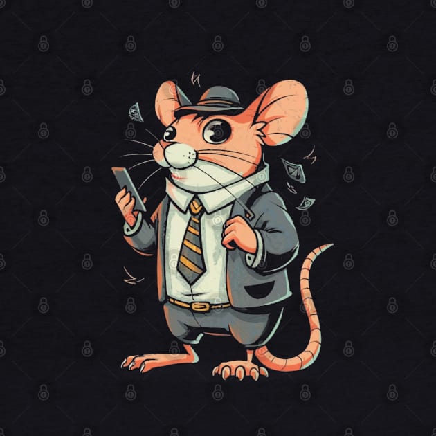 Enterpreneur rat by Ridzdesign